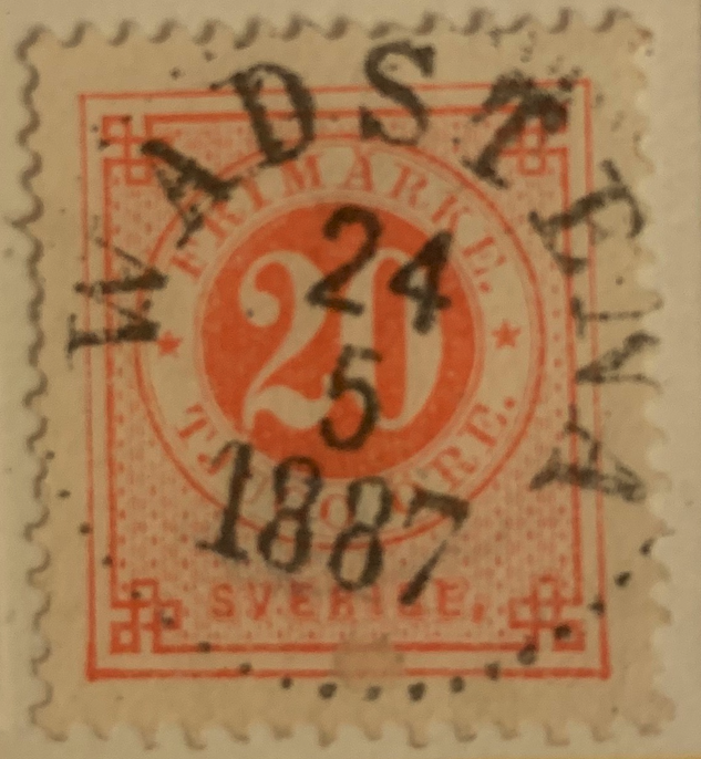 F46 24/5/1887 Wadstena Prakt/Lyx