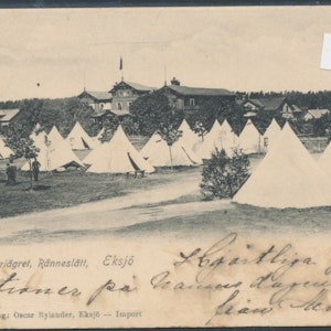 Grenadierlägret Eksjö 1905