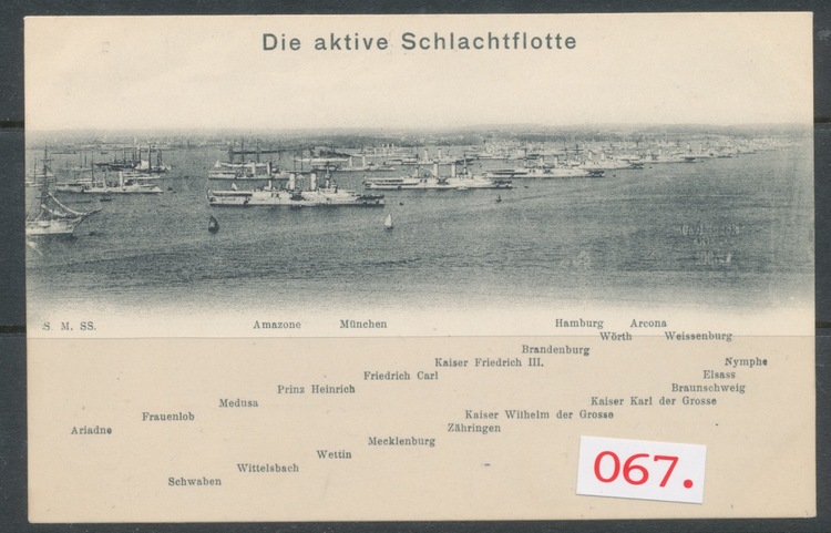 Tyska flottan Kiel 1906