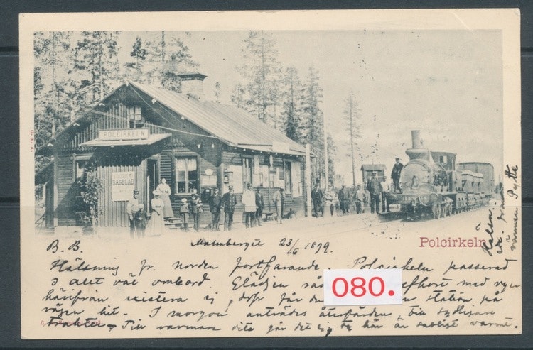 Polcirkeln station 1892