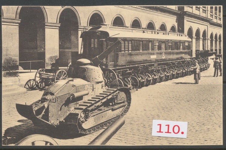 Frankrike stridsvagn första världskriget