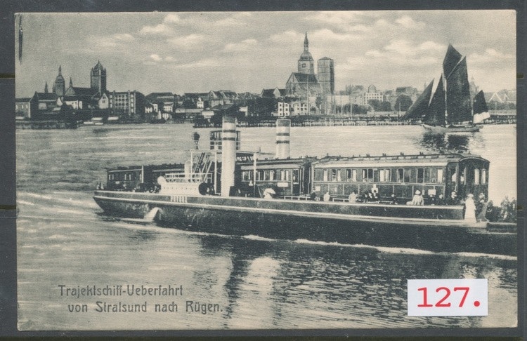 Rügen - tågfärja