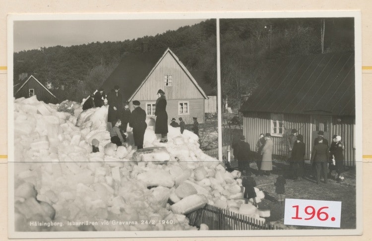 Isbarriären 1940 i Helsingborg