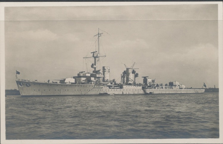 Krigsskeppet Königsberg