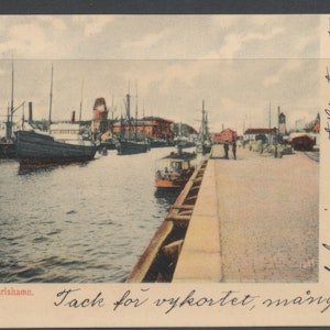 Karlshamn, hamnparti