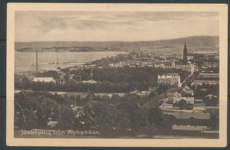 Utsikt från Alphyddan i Jönköping