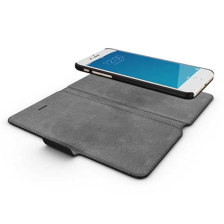IDEAL Fashion Plånboksfodral till iPhone 6, 6S, 7 & 8 - Svart - duktig phone