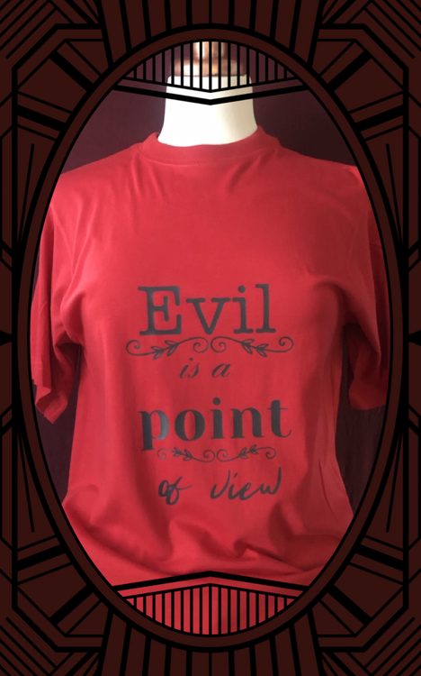 Evil is a point of view/ batwings I