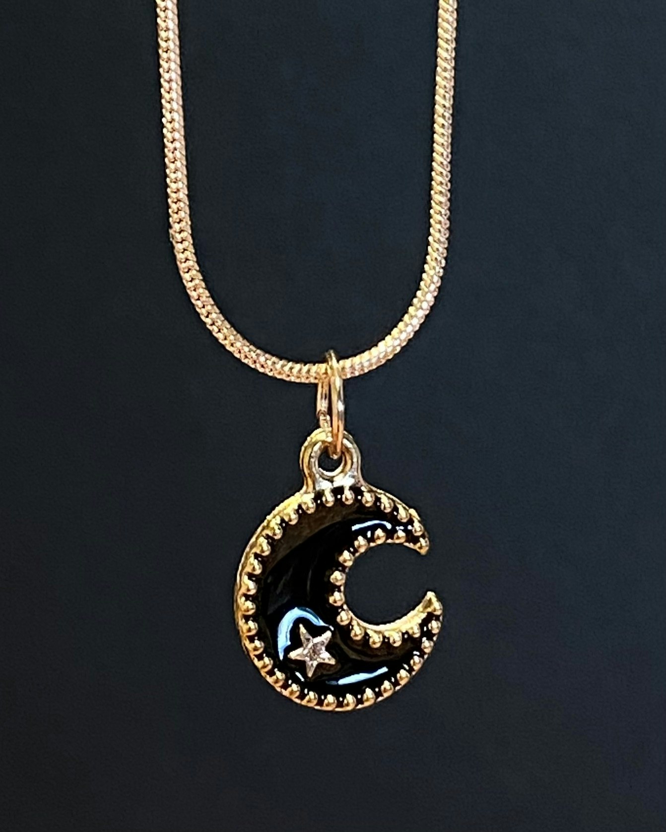 Moon charm jewellery