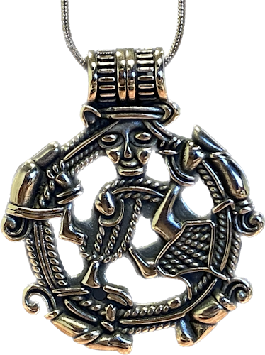 “Gripedyr” Borre style viking pendant