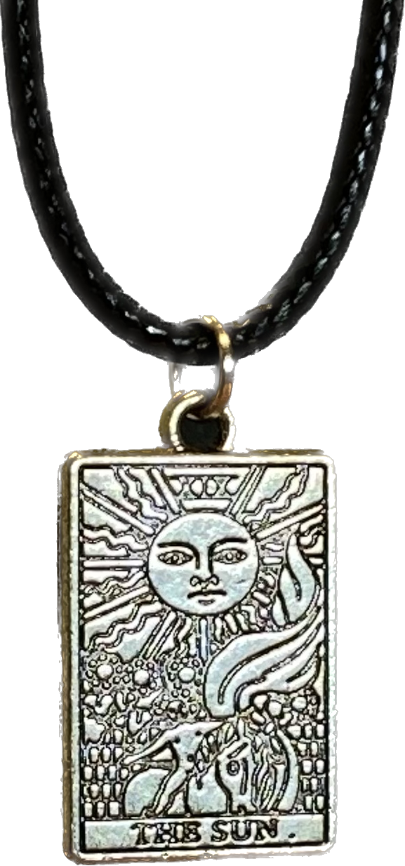 Tarot Solen charmsmykke