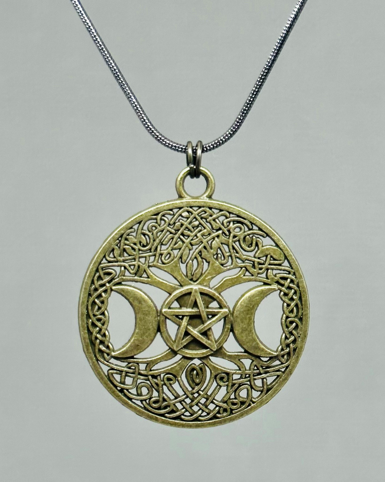 Tree of life charm necklace