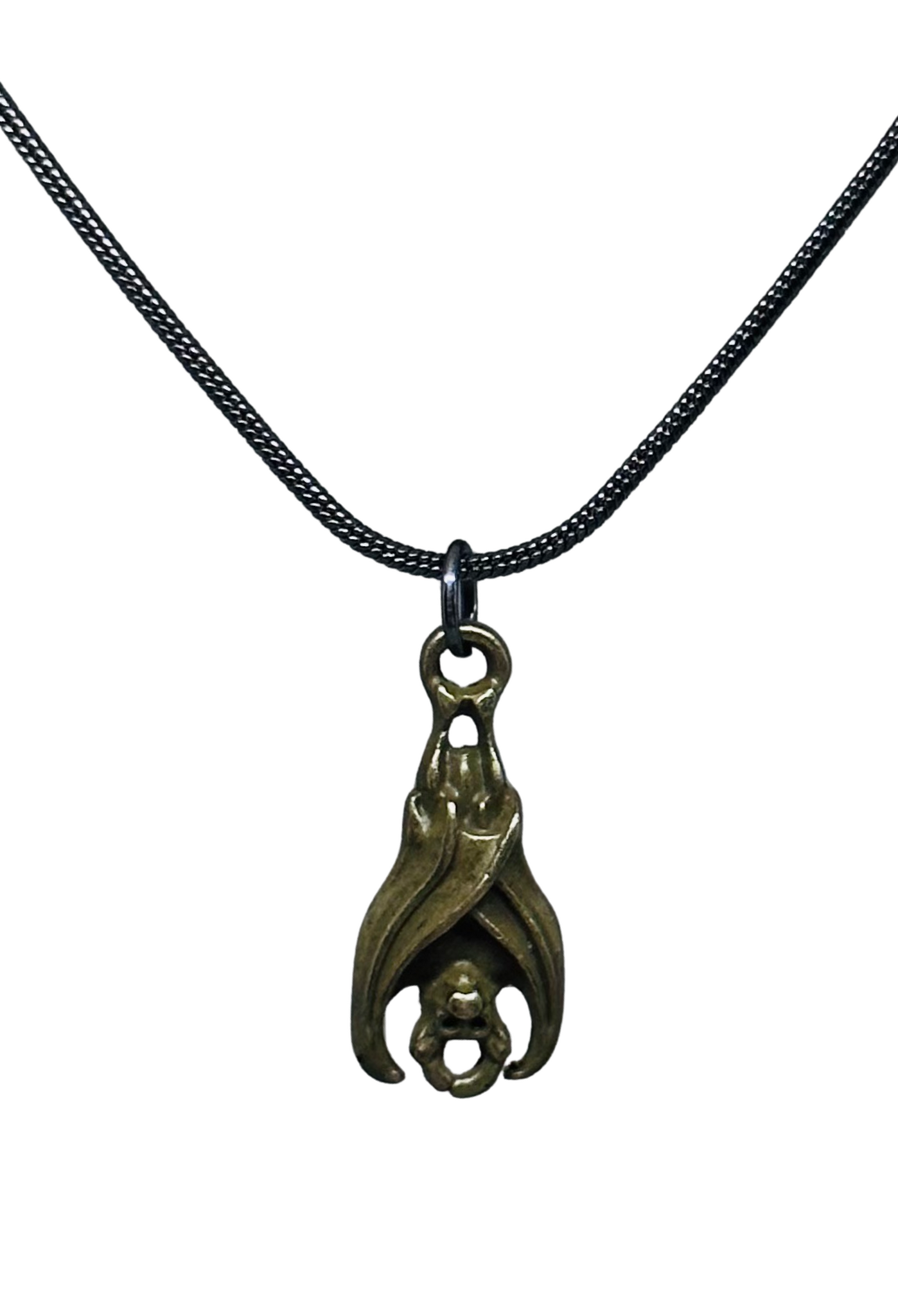 Bat charm necklace