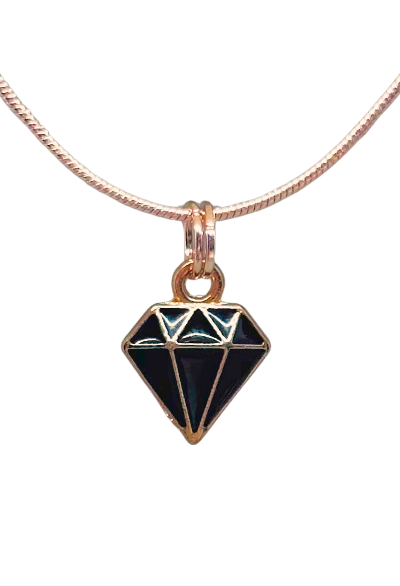 Diamant charmsmykke