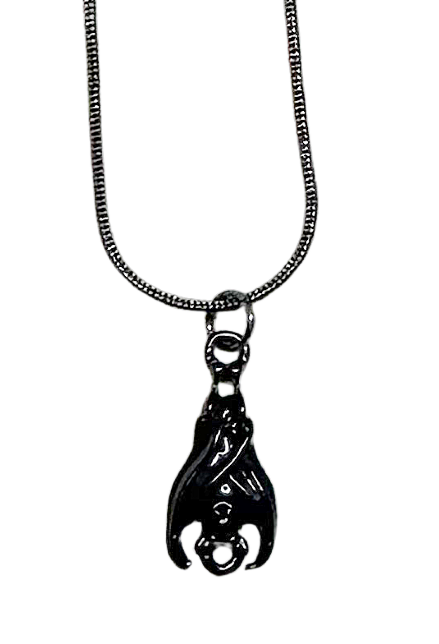 Bat charm necklace