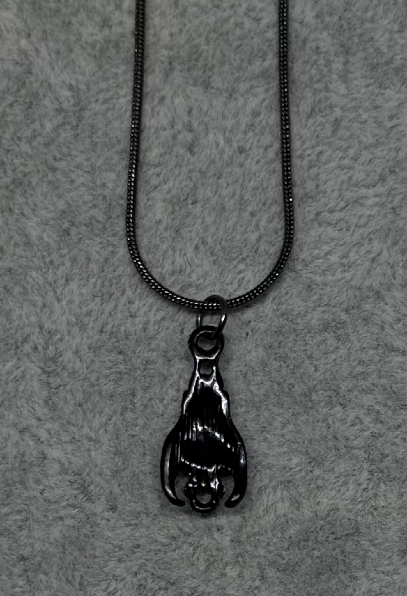 Bat charm necklace