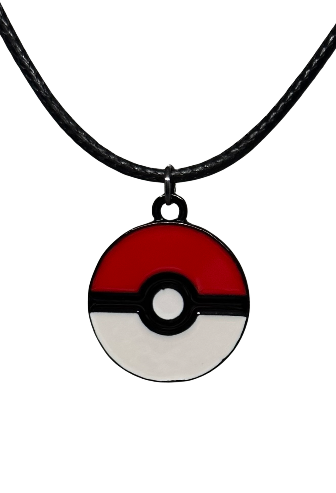Pokéball charm necklace