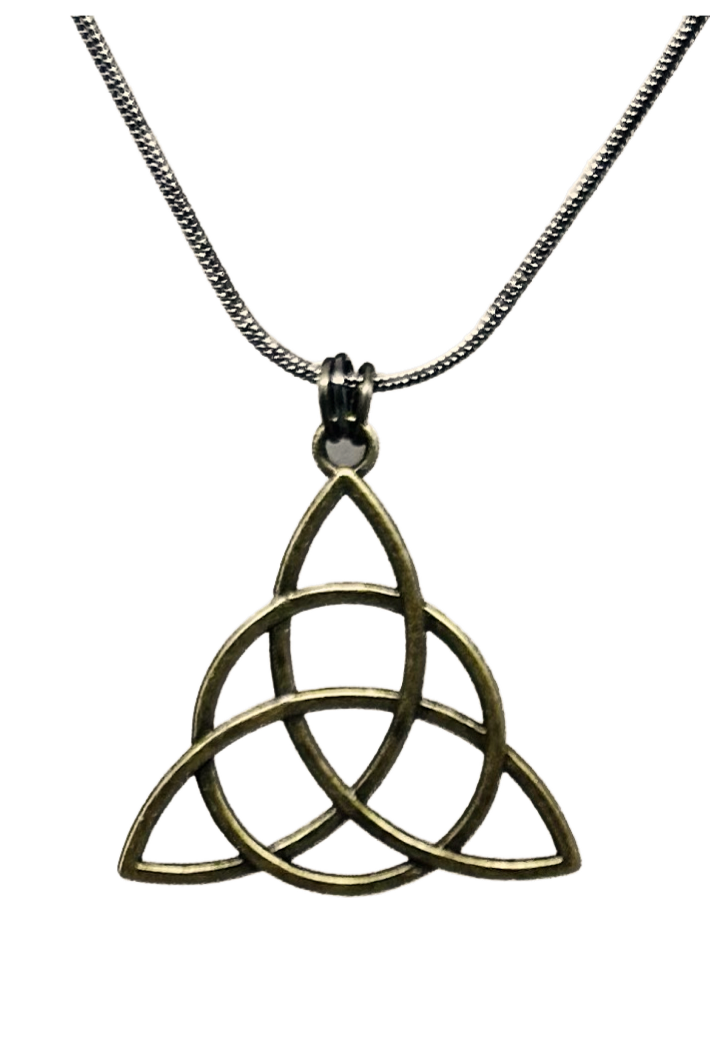 Trinity charm necklace