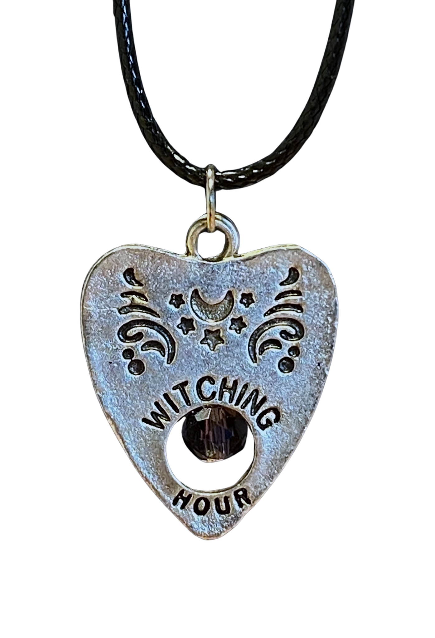 Ouija lilla charmsmykke