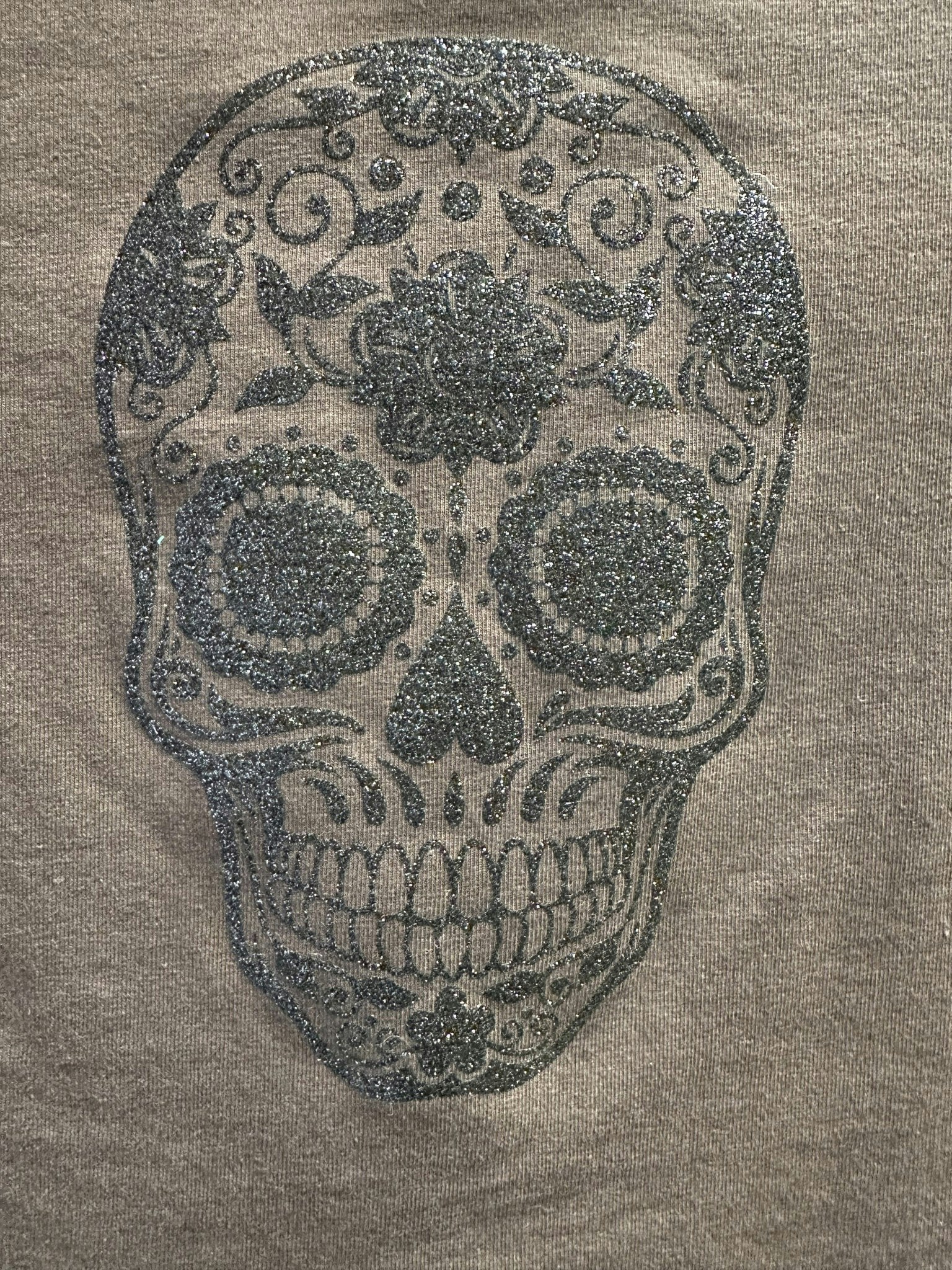 Cropped Sugarskull top