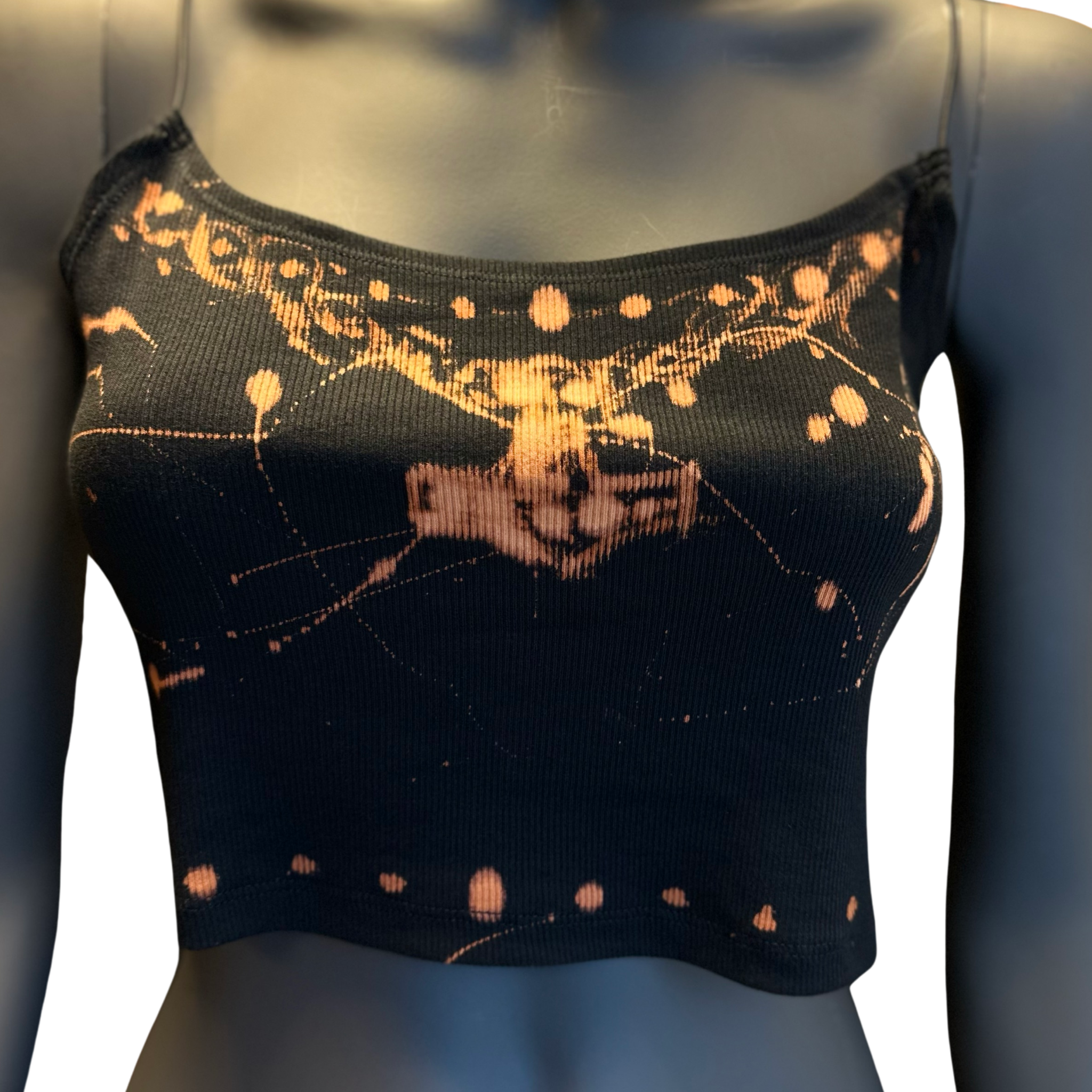 Mjølnir spaghetti strapped cropped top