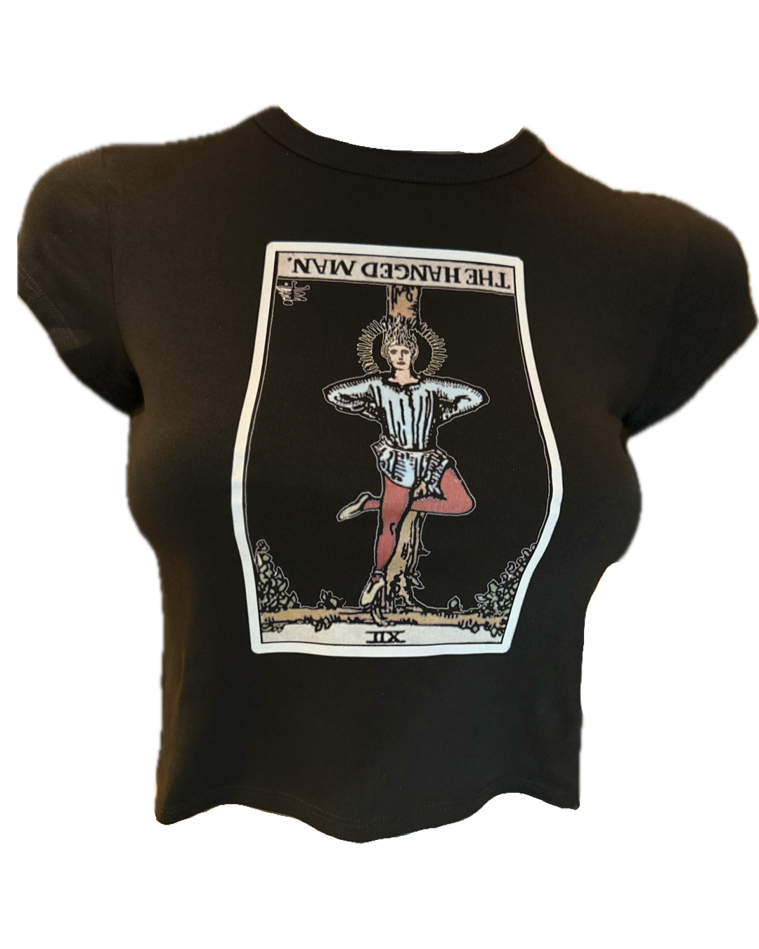 The hanged man reversed cropped top