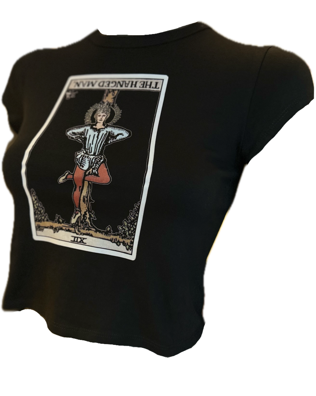 The hanged man reversed cropped top