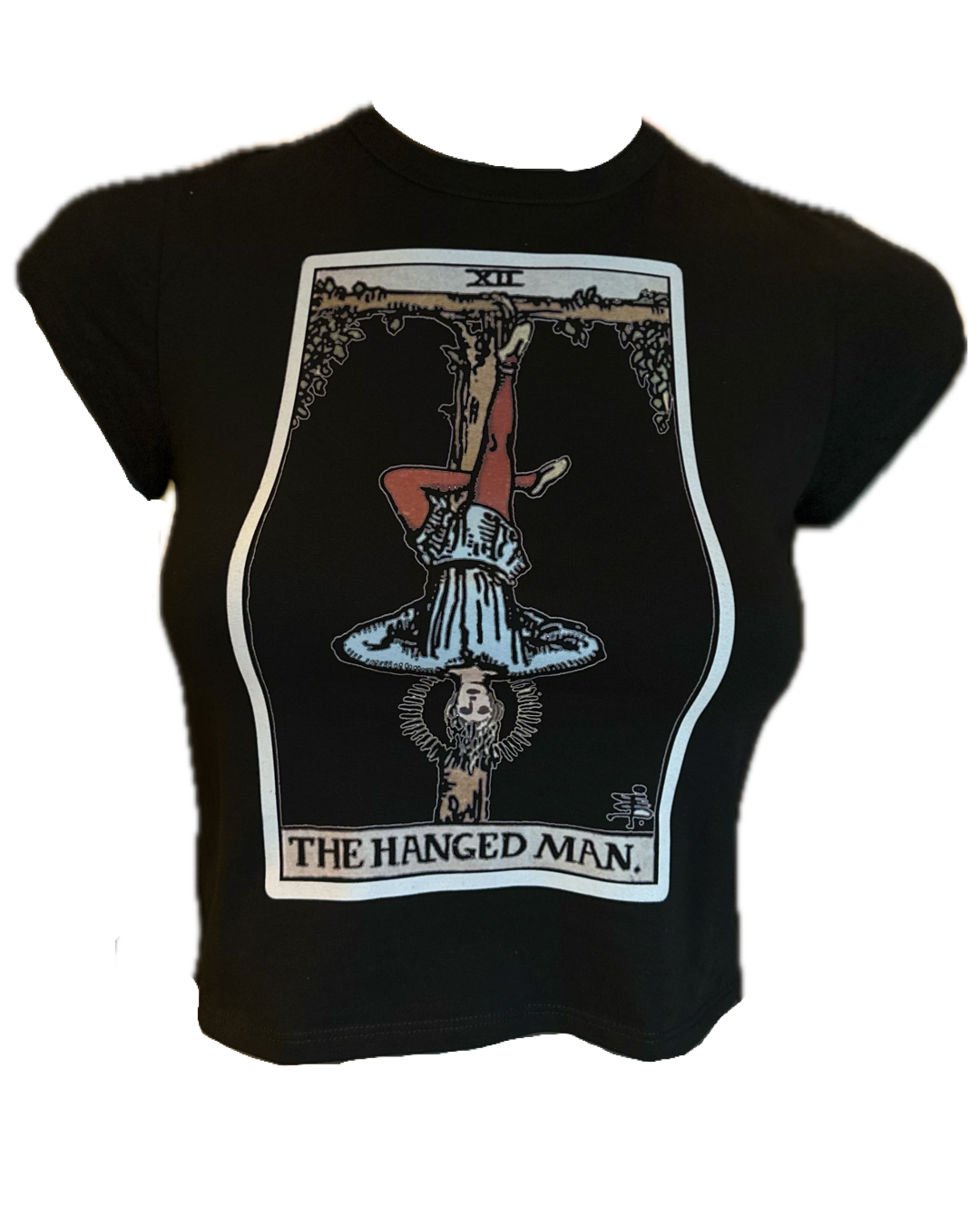 The hanged man cropped top