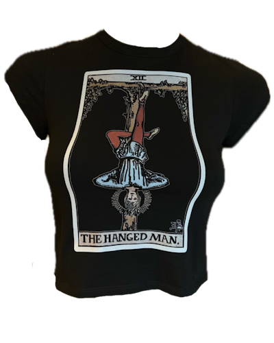 The hanged man cropped top