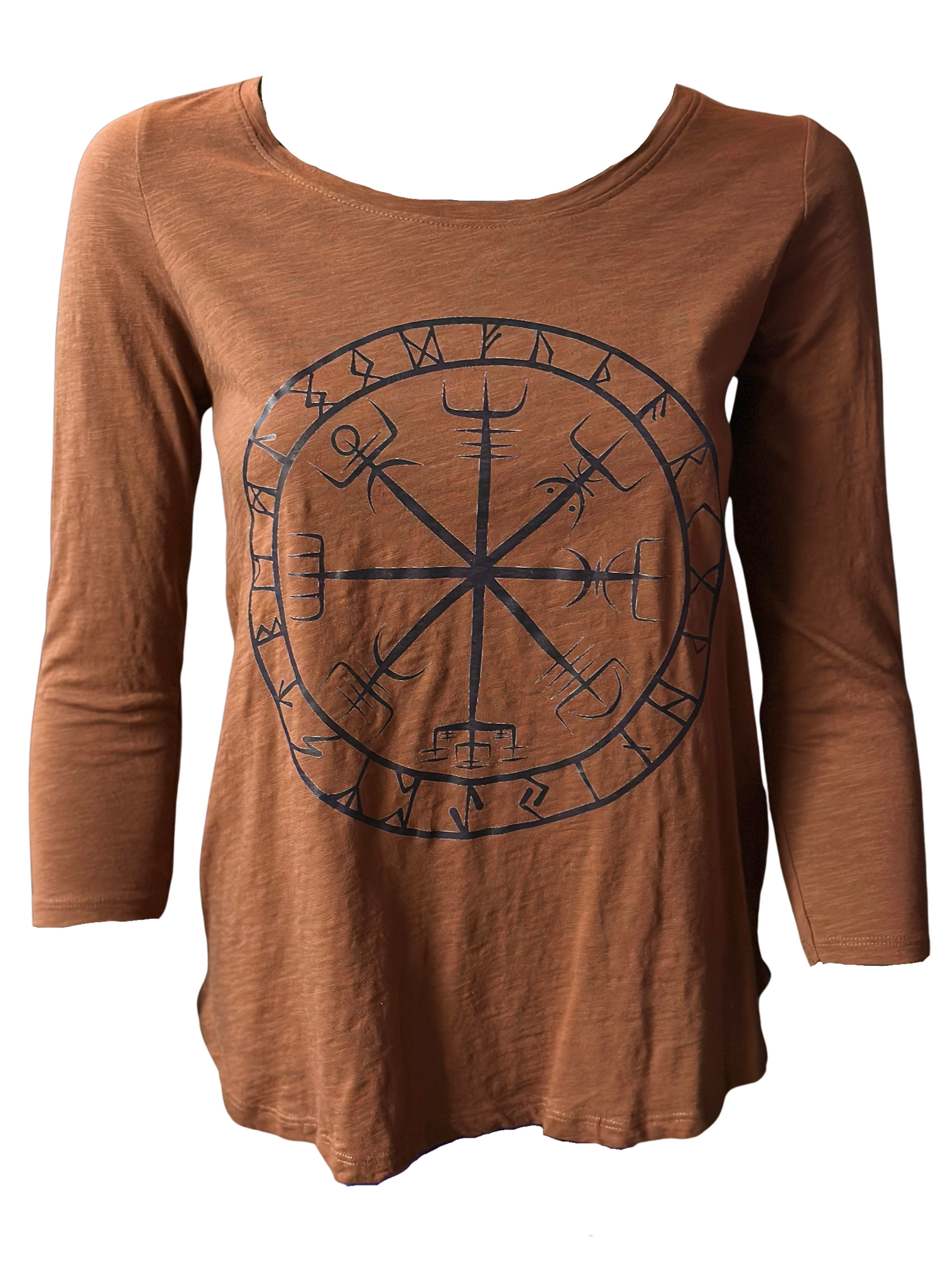 Vegvisir 3/4 sleeve T-shirt