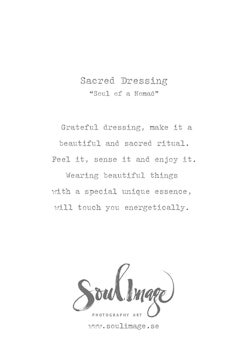 Sacred Dressing - Card