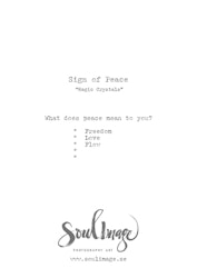 Sign of Peace - Card
