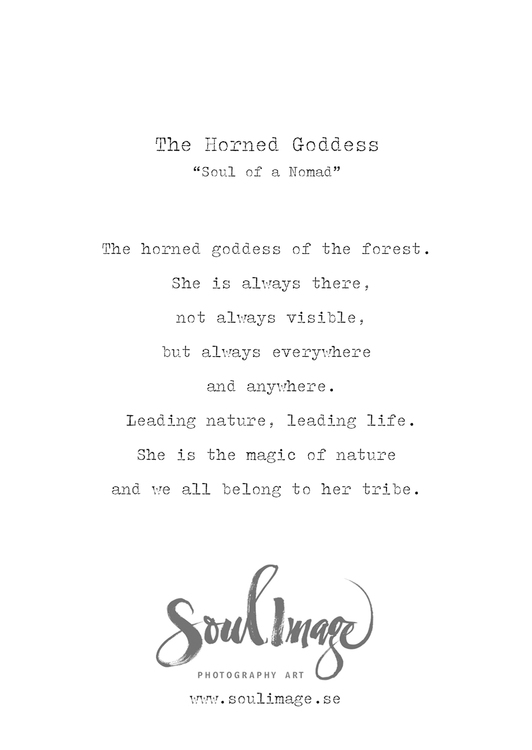 The Horned Goddess - Card