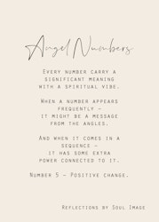 Angel Numbers - ”Reflections”
