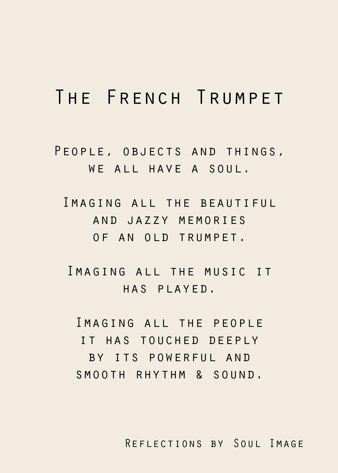 The French Trumpet - Art Print