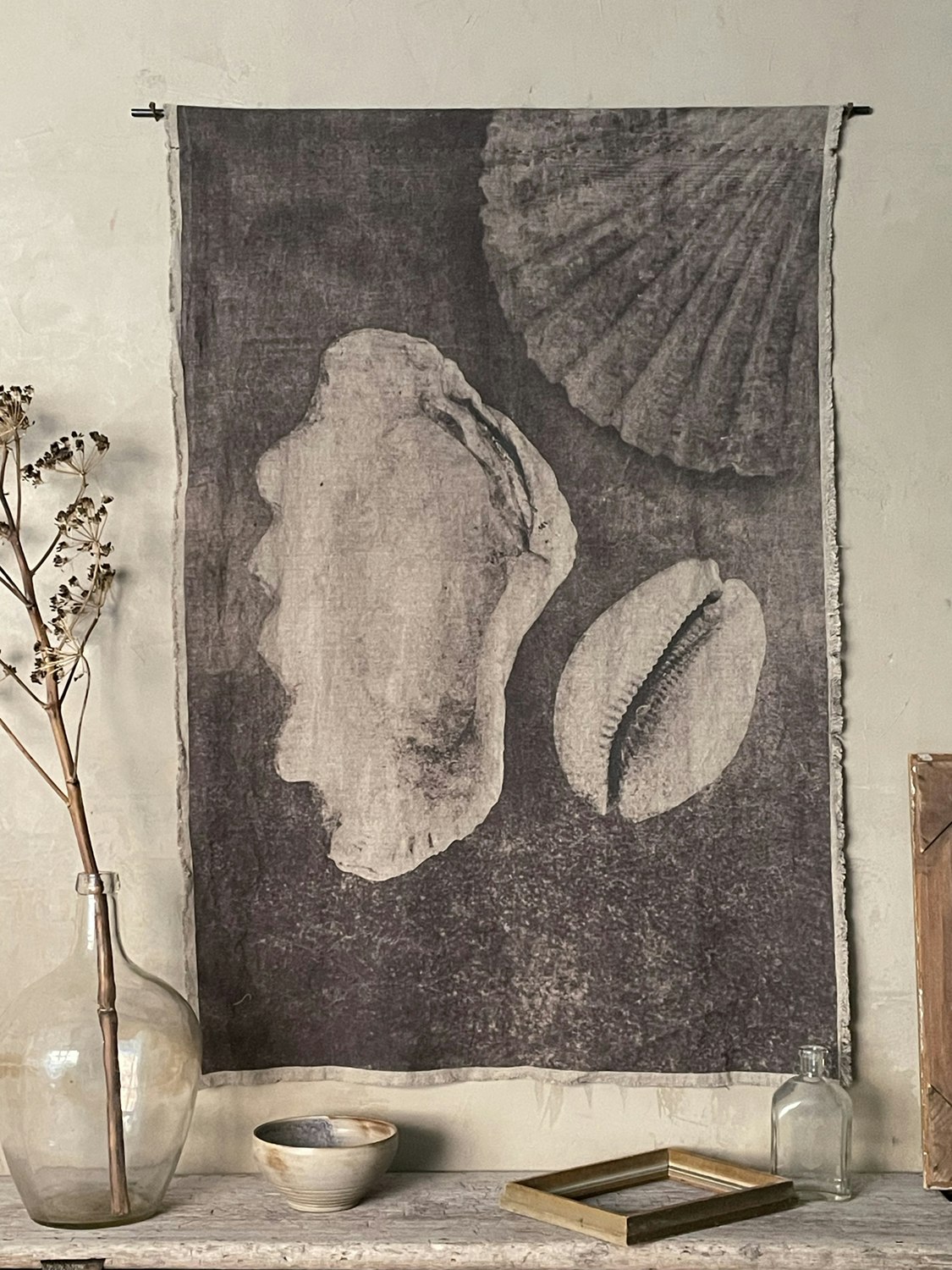 Unique Wall Hanging Piece "Seashells & Magic"