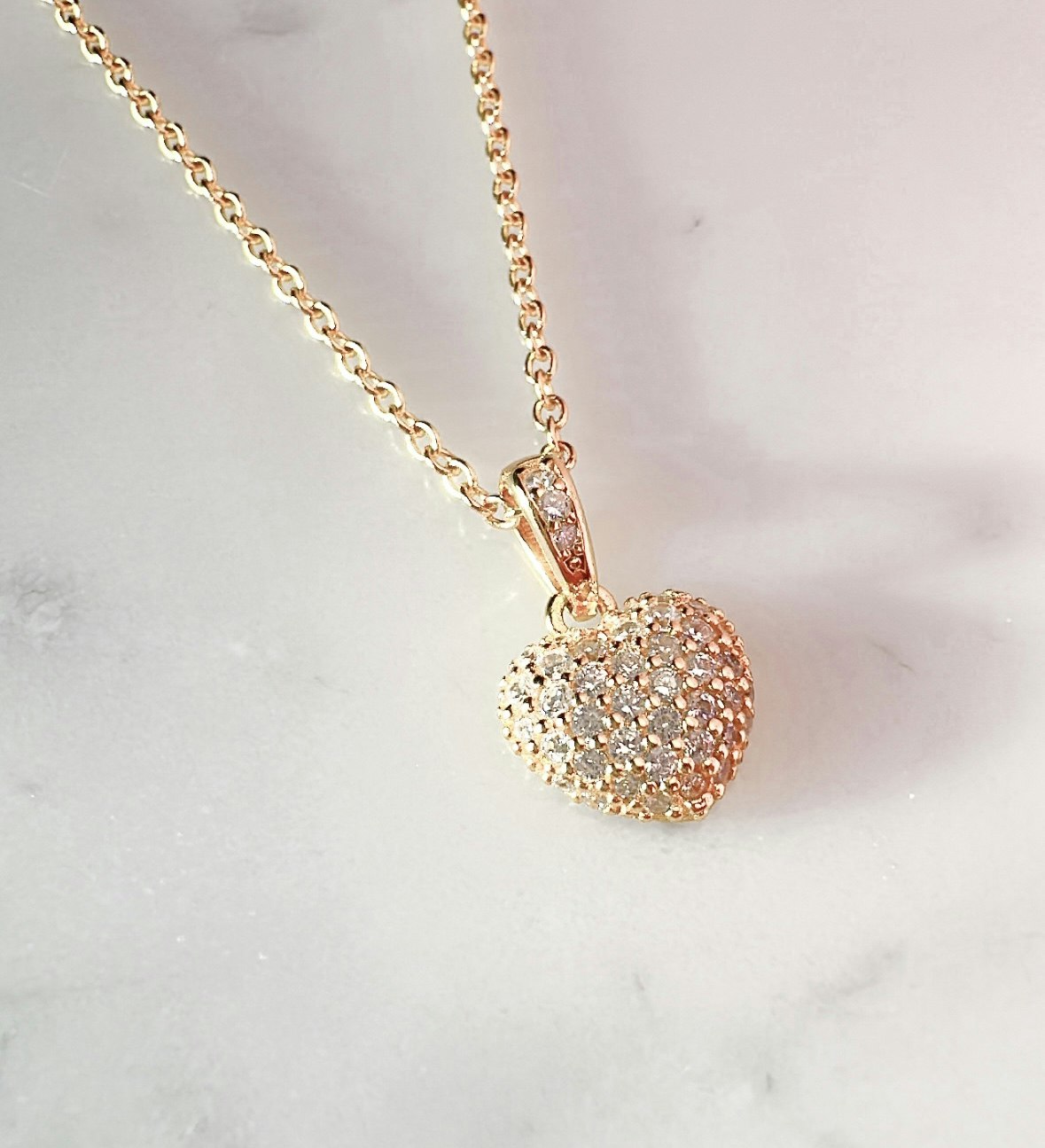 KIDS Chérie Necklace Gold cz