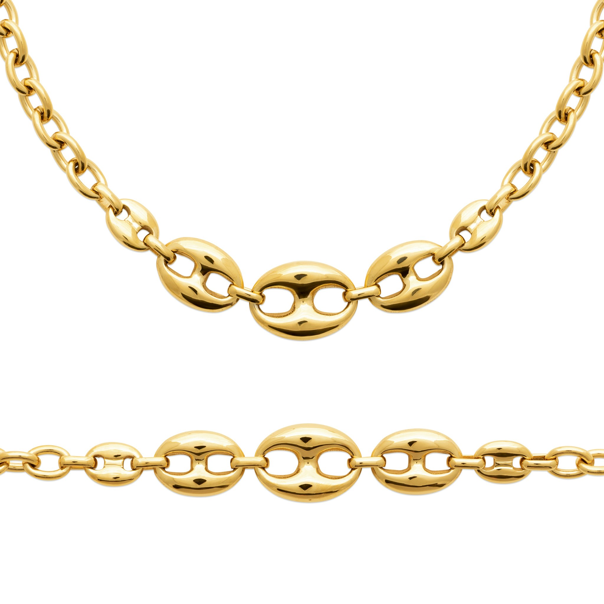 Maelle Necklace Gold PVD