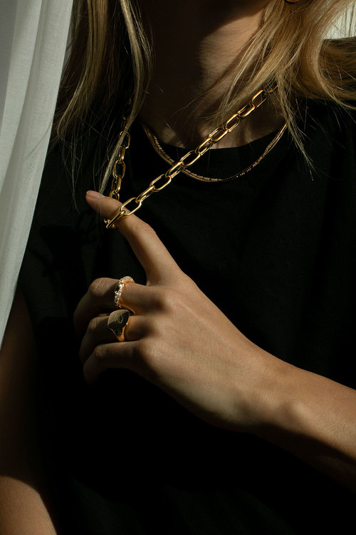Capri Necklace Gold