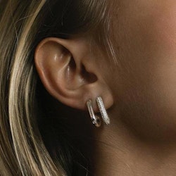 Capri Piccolo Earrings Silver