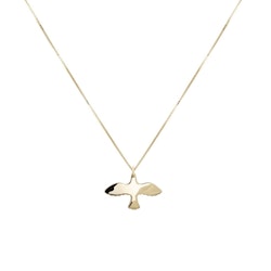 Golden Small Dove Necklace