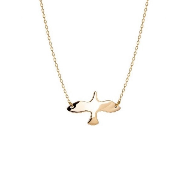 Golden Dove Necklace