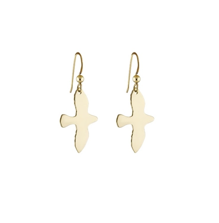 Golden Dove Earrings