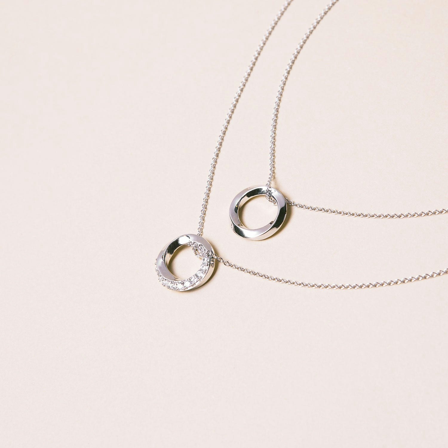 Ferrara Pianura Necklace Silver