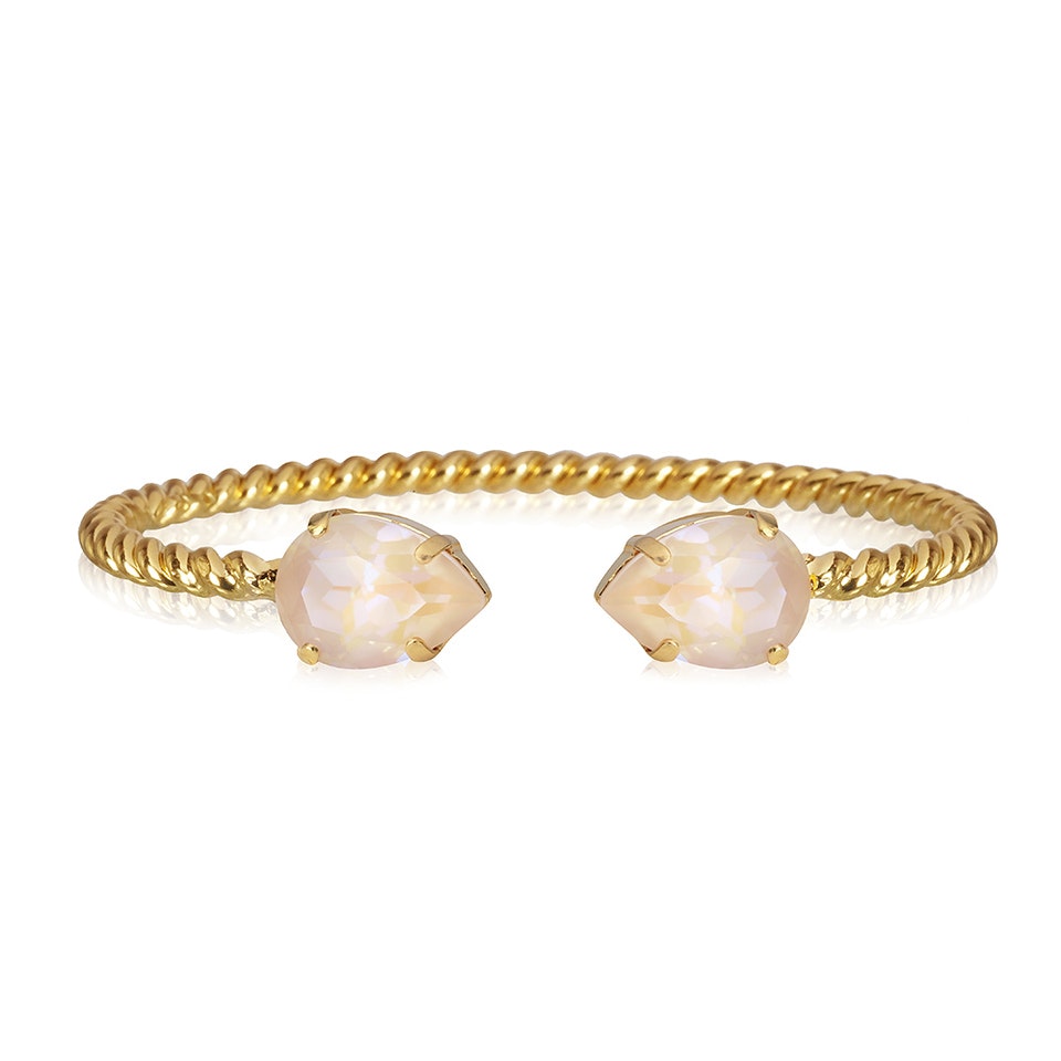 Mini Drop Bracelet Ivory Cream Delite/Gold