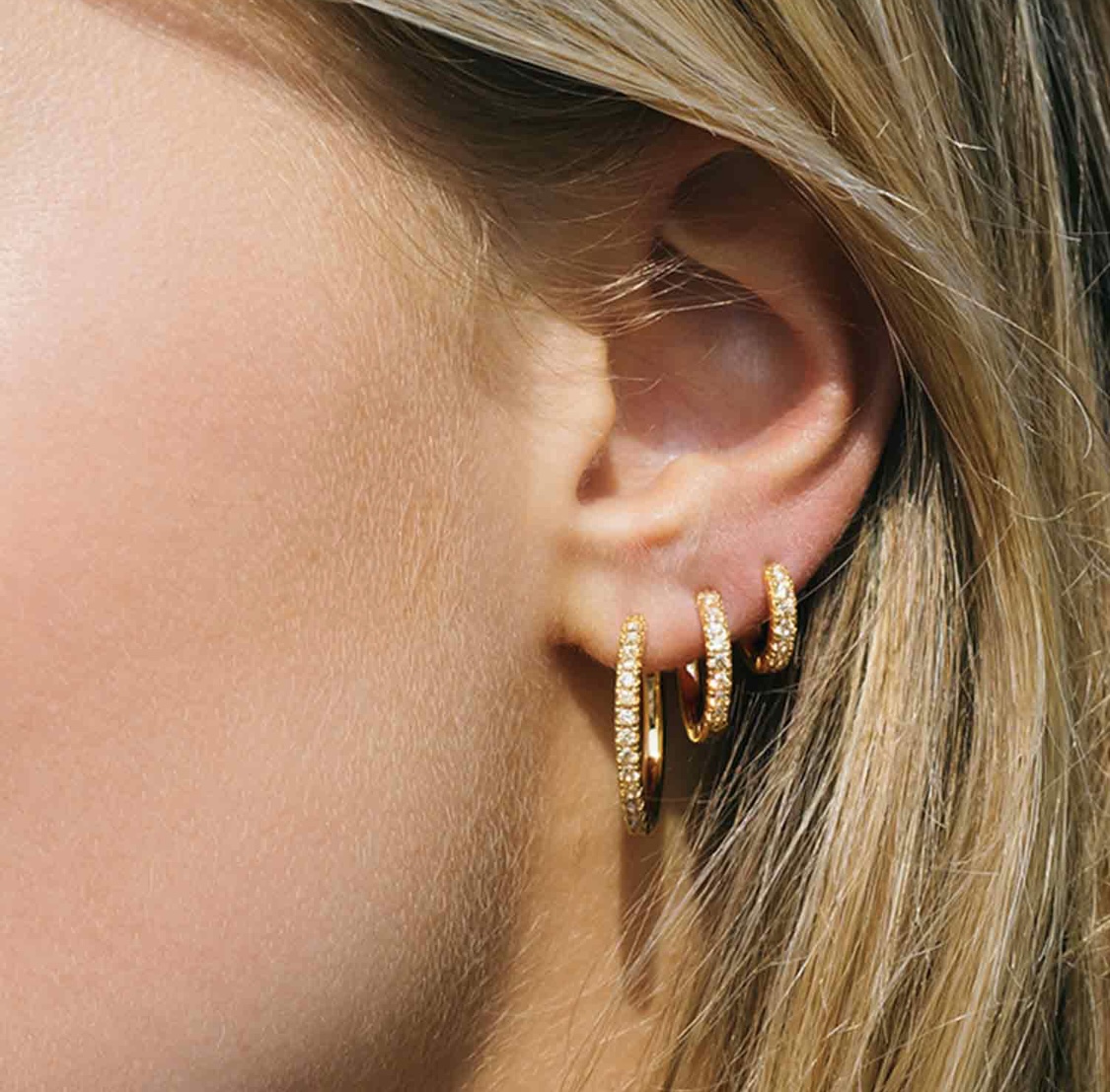 Ellera Piccolo Earrings Gold