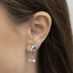 Jolin Clover Earrings Silver