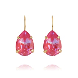 Mini Drop Clasp Earrings/ Lotus Pink Delite