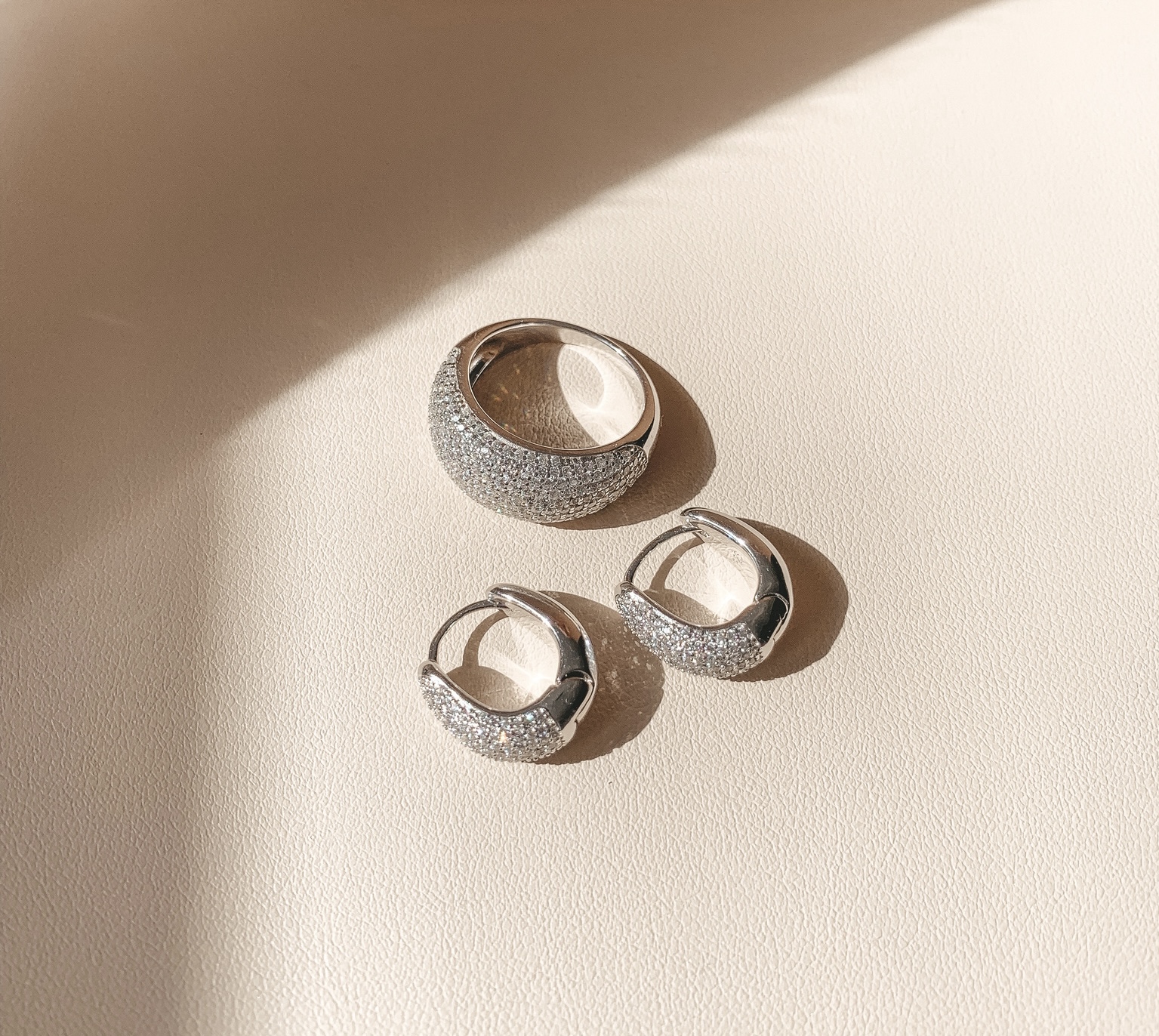 Odette Earrings Silver