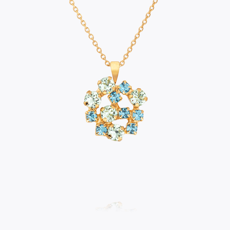 Kassandra Necklace Gold/ Blue Combo
